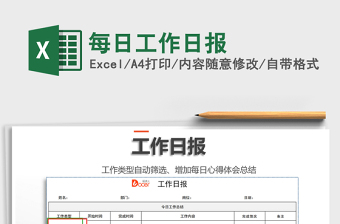 2024年每日工作日报