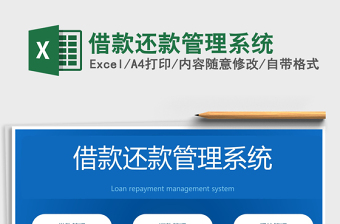 2024年借款还款管理系统