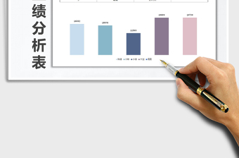 2025年实用美观销售业绩分析表