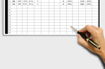 2025年财务报表-库存统计报表
