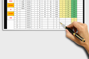 2025年营销策划-销售明细表（统计表）