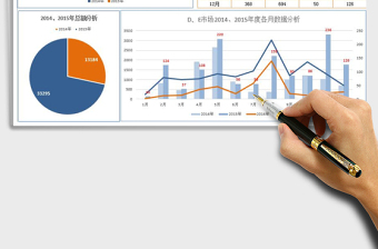 2024年各市场销售数据图表分析