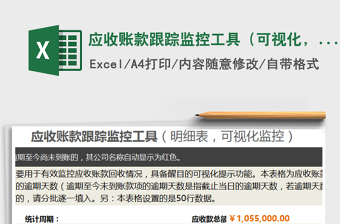 2024年应收账款跟踪监控工具（可视化，灵活设置账期提示）