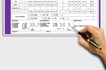 2025年缴纳社会保险费汇总表