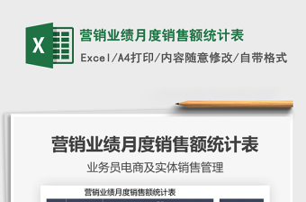 2025销售额度excel表格大全