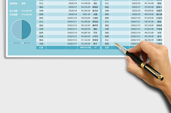 2025年收入支出管理系统-全年收支