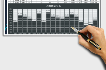2025年销售利润表-图表分析