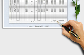 2025年工资表员工资统计表（自带公式）