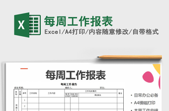 2025年每周工作报表