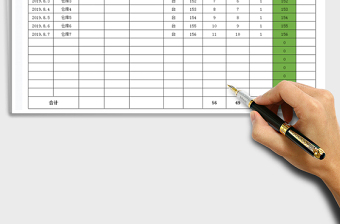 2025年出入库自动统计表