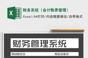 2025年财务系统（会计账表管理）