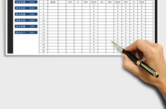 2025年库存表（盘点登记）