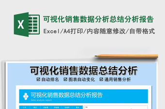 2024年可视化销售数据分析总结分析报告
