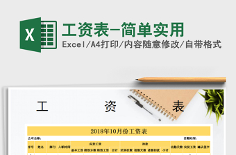 2025年工资表-简单实用