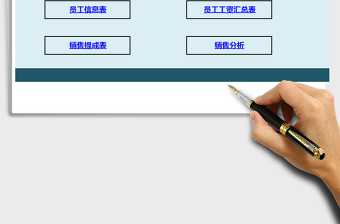 2025年销售管理系（提成工资分档计算及销售分析）