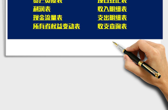 2025年财务收支帐表系统