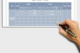 2024年电商爆款打造销售推广计划表免费下载