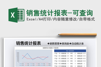 2025年销售统计报表-可查询