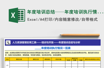 2025培训excel表格图片大全