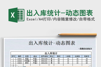 2025年出入库统计-动态图表