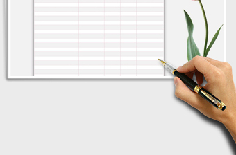 家庭购物清单表