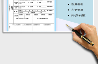 2025年离职申请审批单