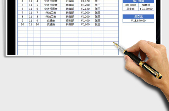 2025年日常费用支出统计表（财务实用）