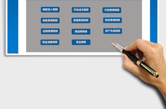 房地产财务预算系统