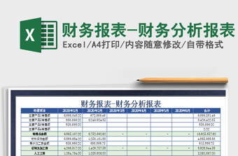 财务报表系统