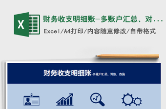 2025财务查询excel表格大全