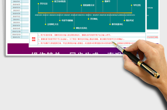 2024年工作计划时间轴免费下载