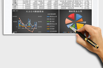 2024年销售回款统计报表+图表分析免费下载