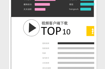 2024年创意条形图-手机应用下载排行榜