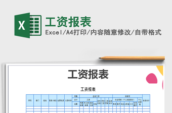 2025年工资报表