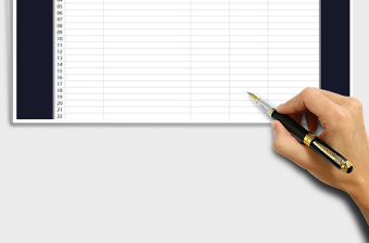 2025年财务月收支报表