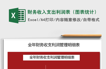 2025年财务收入支出利润表（图表统计）
