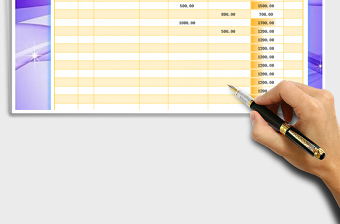 2025年收入支出记录表