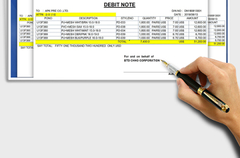 2025年请款单(英文)