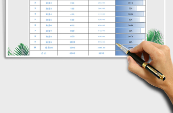 2025年销售目标跟进（含销售记录表）