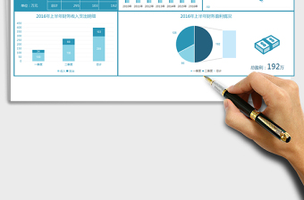 上半年财务收入支出总结报告