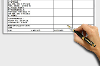 2025年物业管理日常巡查事项记录表