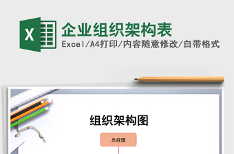 2024年企业组织架构表