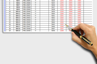 2025年库存管理-物料库存盘点表