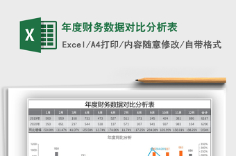 2024年年度财务数据对比分析表免费下载