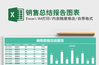 销售总结报告图表