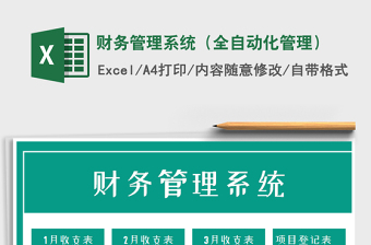 2025年财务管理系统（全自动化管理）