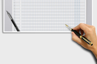 2025年考勤表绩效考核自动统计自动生成日期