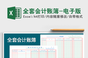 2024年全套会计账簿-电子版免费下载