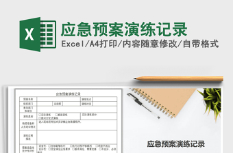 2024年应急预案演练记录