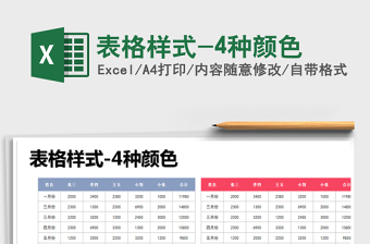 2025excel表格样式大全直播